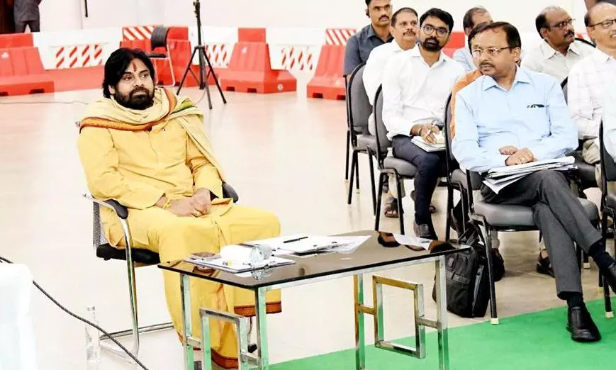 Pawan Kalyan Pulls Up Officials Over Diversion of SAC Funds