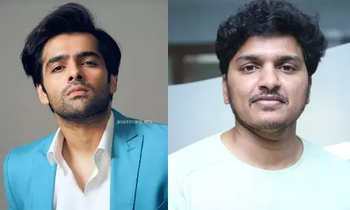 Ram Pothineni with Miss Shetty director Mahesh? Ram Pothineni with Miss Shetty director Mahesh?