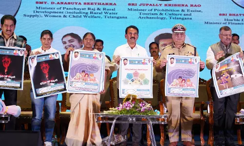 Minister Jupally  worried at drug consumption by students