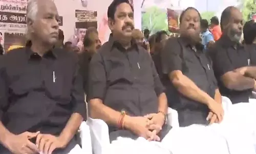 AIADMK holds hunger strike demanding CBI probe over Kallakurichi hooch tragedy