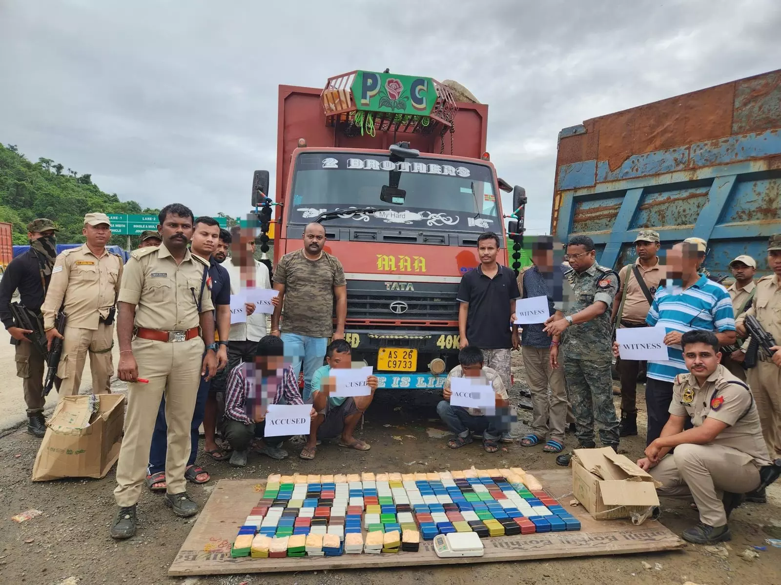 Heroin valued at Rs 19 crore seized in Assam, six held Heroin valued at Rs 19 crore seized in Assam, six held