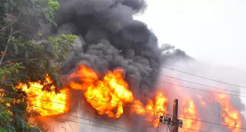 Telangana: Five dead, 15 injured in glass factory blast Telangana: Five dead, 15 injured in glass factory blast