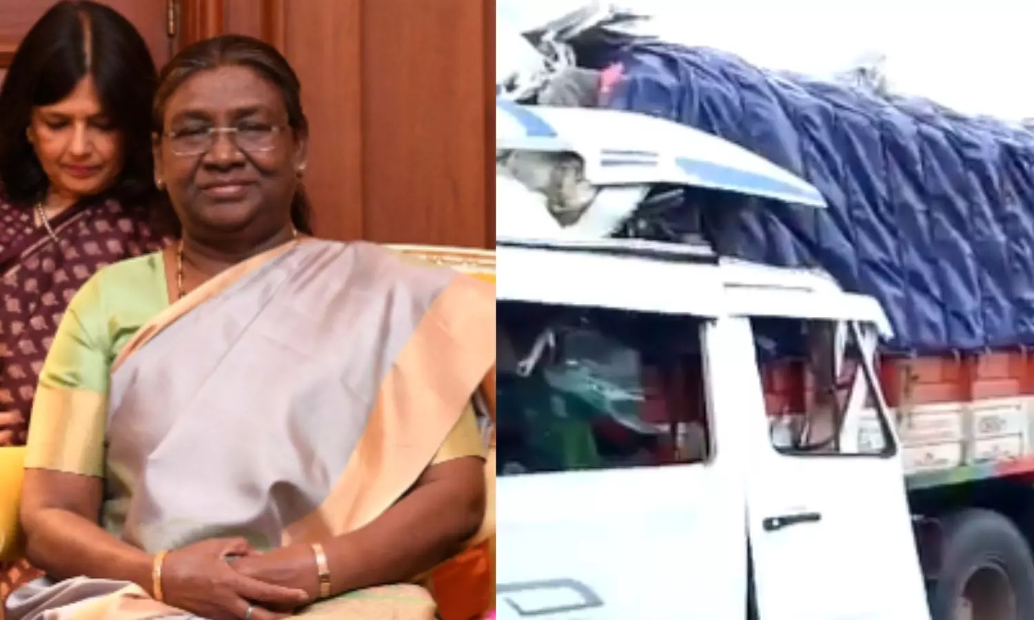 President Murmu Condoles Pilgrims Death in Haveri Accident