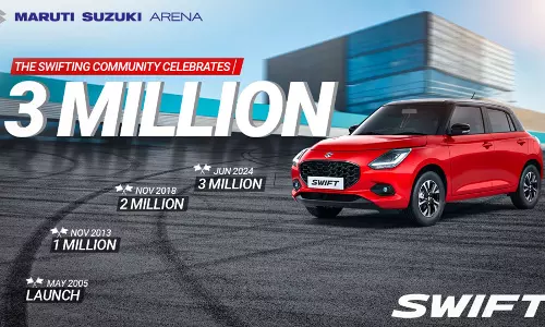 Maruti Suzuki Swift drives past 30 lakh sales mark