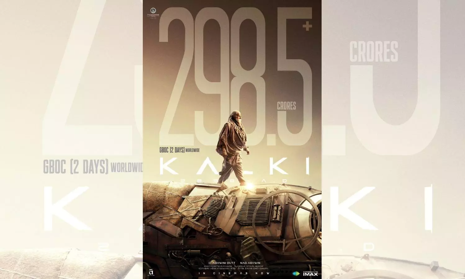 Nag Ashwins Kalki 2898 AD Earners Rs 298.5 Crore Globally in Two Days Nag Ashwins Kalki 2898 AD Earners Rs 298.5 Crore Globally in Two Days