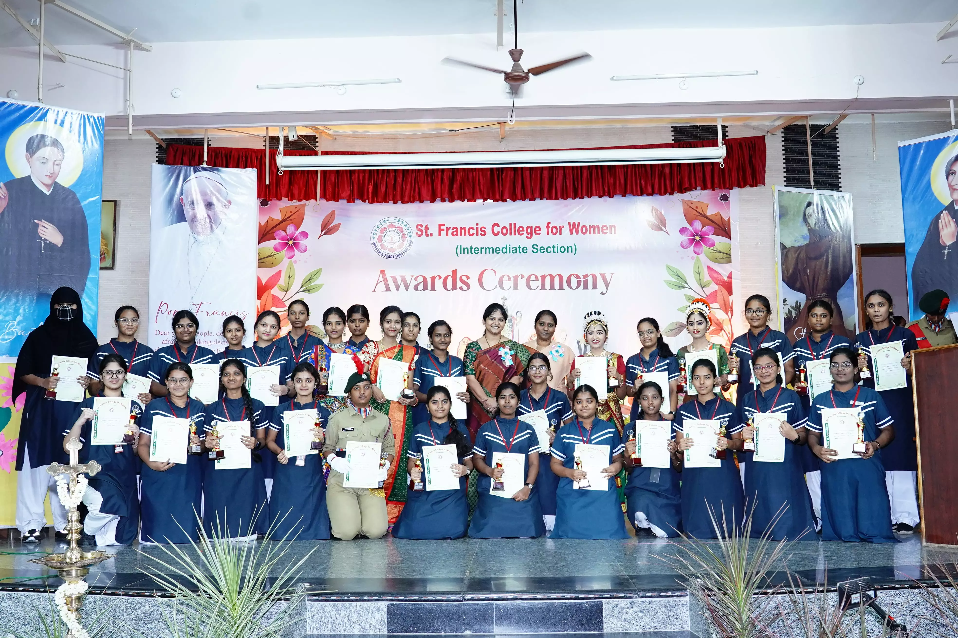 Hyderabad: RPO Exhorts St. Francis Students Not to Fear Tests