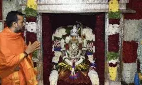Hyderabad: Mahankali temple in Old City gets facelift for Bonalu