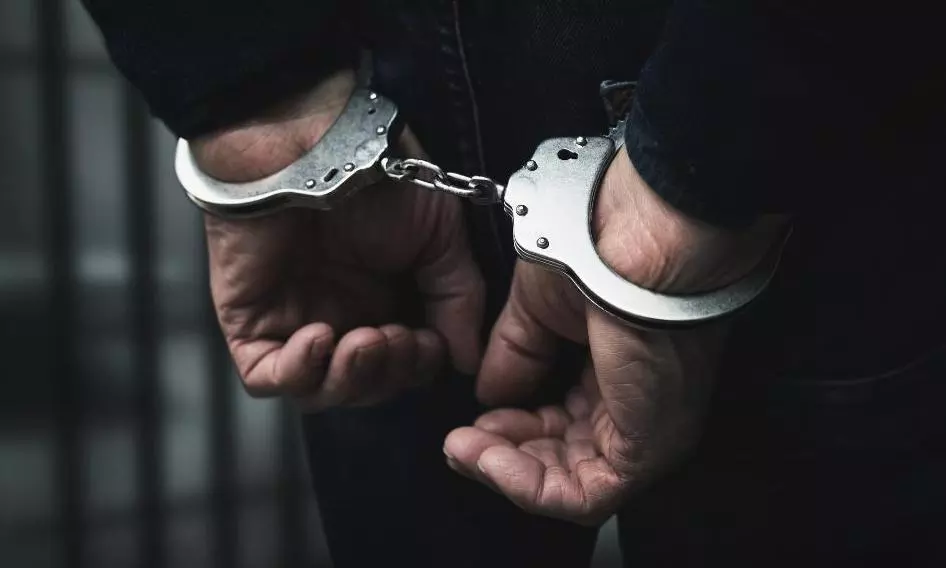 Hyderabad: 2 Held for Setting 7 Bikes Ablaze Hyderabad: 2 Held for Setting 7 Bikes Ablaze