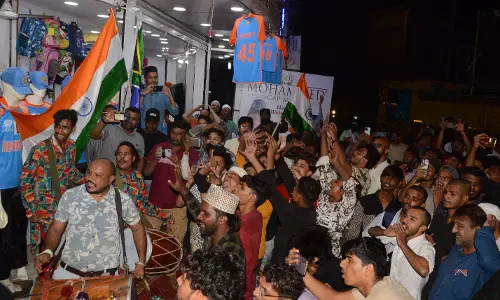 Hyderabad Erupts in Joy as India Triumphs Over SA  in T20 WC