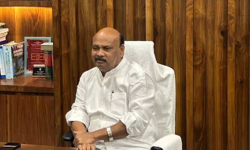AP Speaker Chintakayala Ayyannapatrudu reaches Narsipatnam