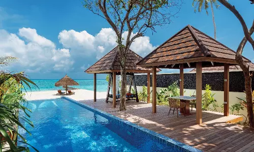 A Luxurious Retreat on an Island at Atmosphere Kanifushi, Maldives