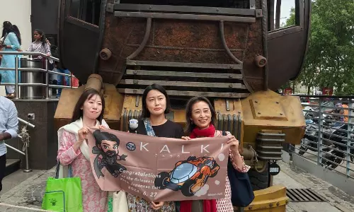 Japanese Fans Spotted at Hyderabad Theatre Screening Kalki