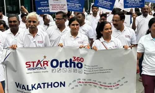 Health Is Individual Responsibility, Says Dr. Mannam at Ortho360 Walkathon