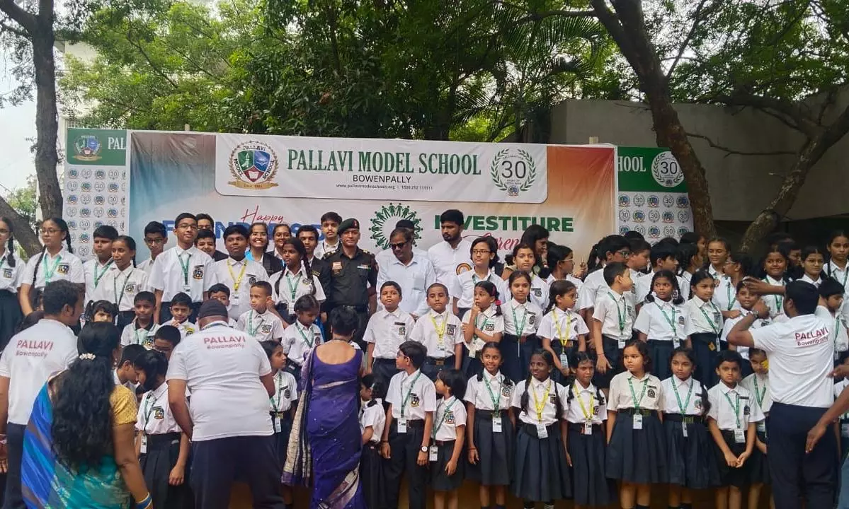 Pallavi Model School Bowenpally Celebrates 30th Anniversary and Investiture Ceremony Pallavi Model School Bowenpally Celebrates 30th Anniversary and Investiture Ceremony
