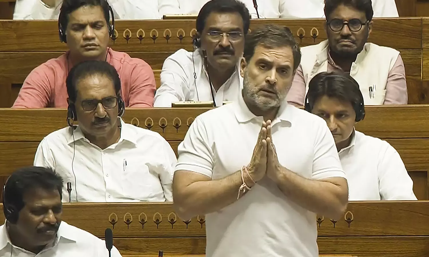 Lok Sabha Witnesses Modi, Rahul Face-off Lok Sabha Witnesses Modi, Rahul Face-off