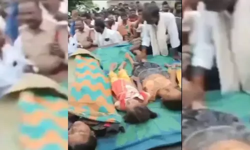 Four of family killed after mud roof collapses on them in Nagarkurnool