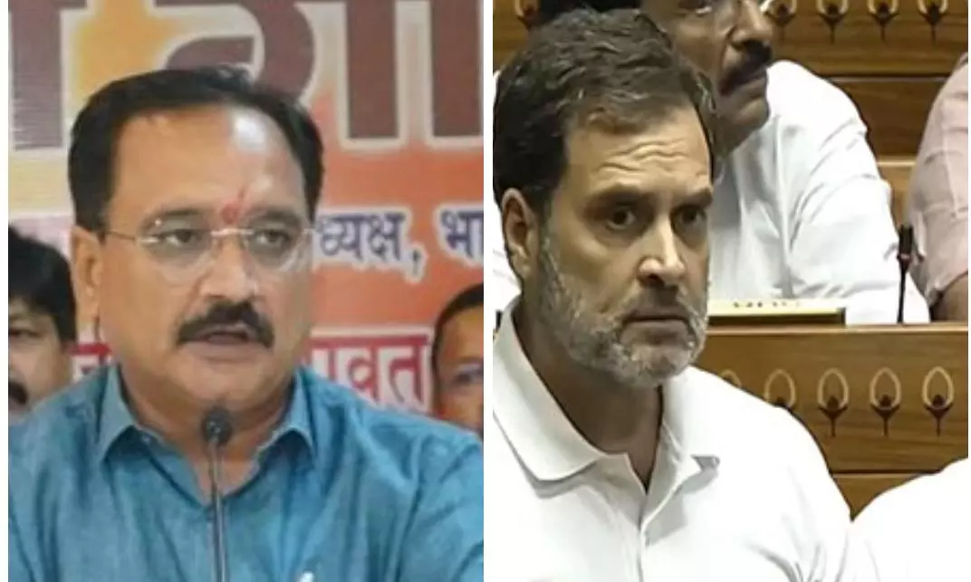 Probably trying to please voters of Wayanad: BJP on Rahuls comments in LS Probably trying to please voters of Wayanad: BJP on Rahuls comments in LS