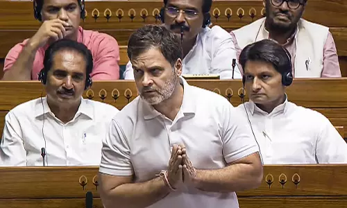 Portions of Rahul Gandhis speech in Lok Sabha expunged