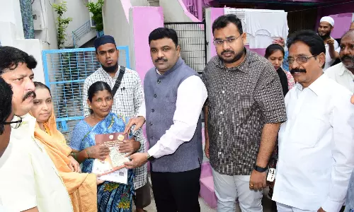 Andhra Pradesh: Ministers, legislators participate in pension distribution