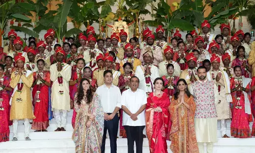 Ambanis organise Samuhik Vivah for underprivileged couples
