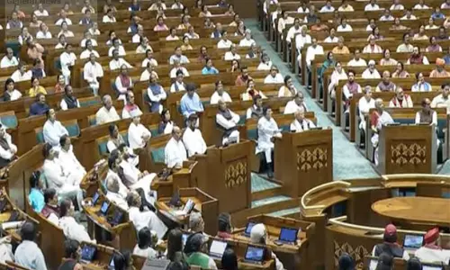 Lok Sabha adjourned sine die, House adopts motion against opposition sloganeering during PM Modis speech