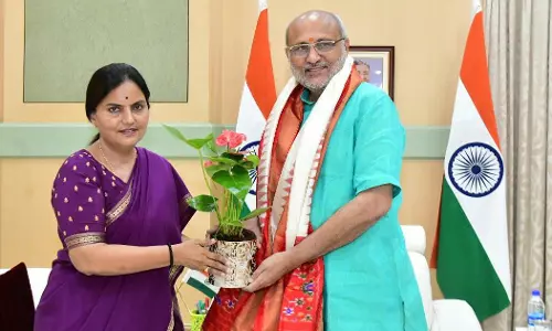Telangana CS Meets Governor for Assembly Monsoon Session