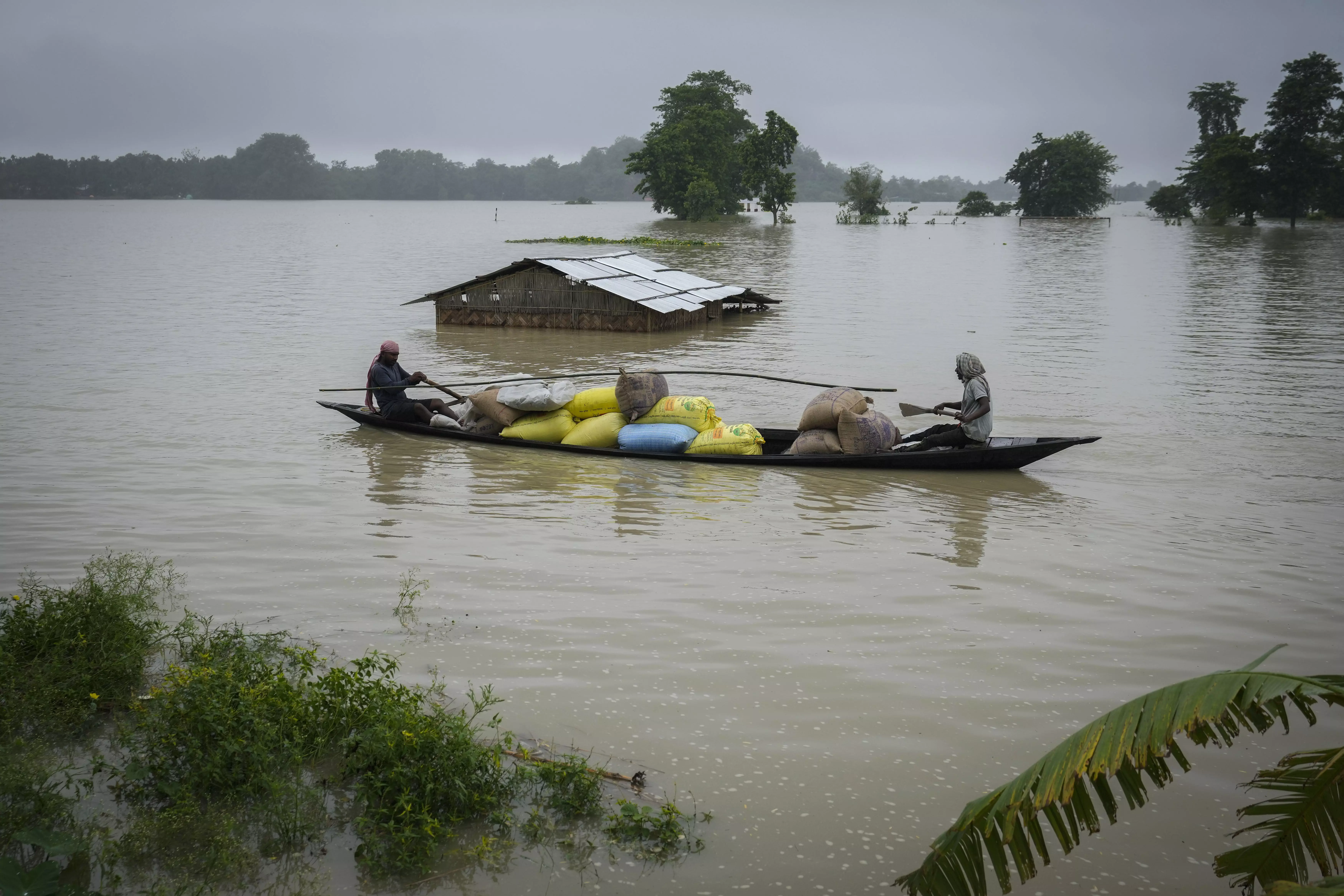 Assam flood death toll stands at 38 Assam flood death toll stands at 38