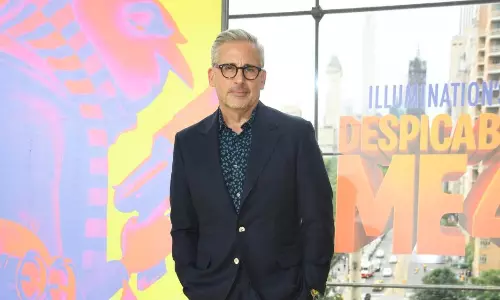 Gru is nice, but he tries to convince the world that he’s not: Steve Carell