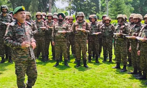 Army Chief Gen. Dwivedi overflies LoC; reviews operational preparedness in J&K frontier