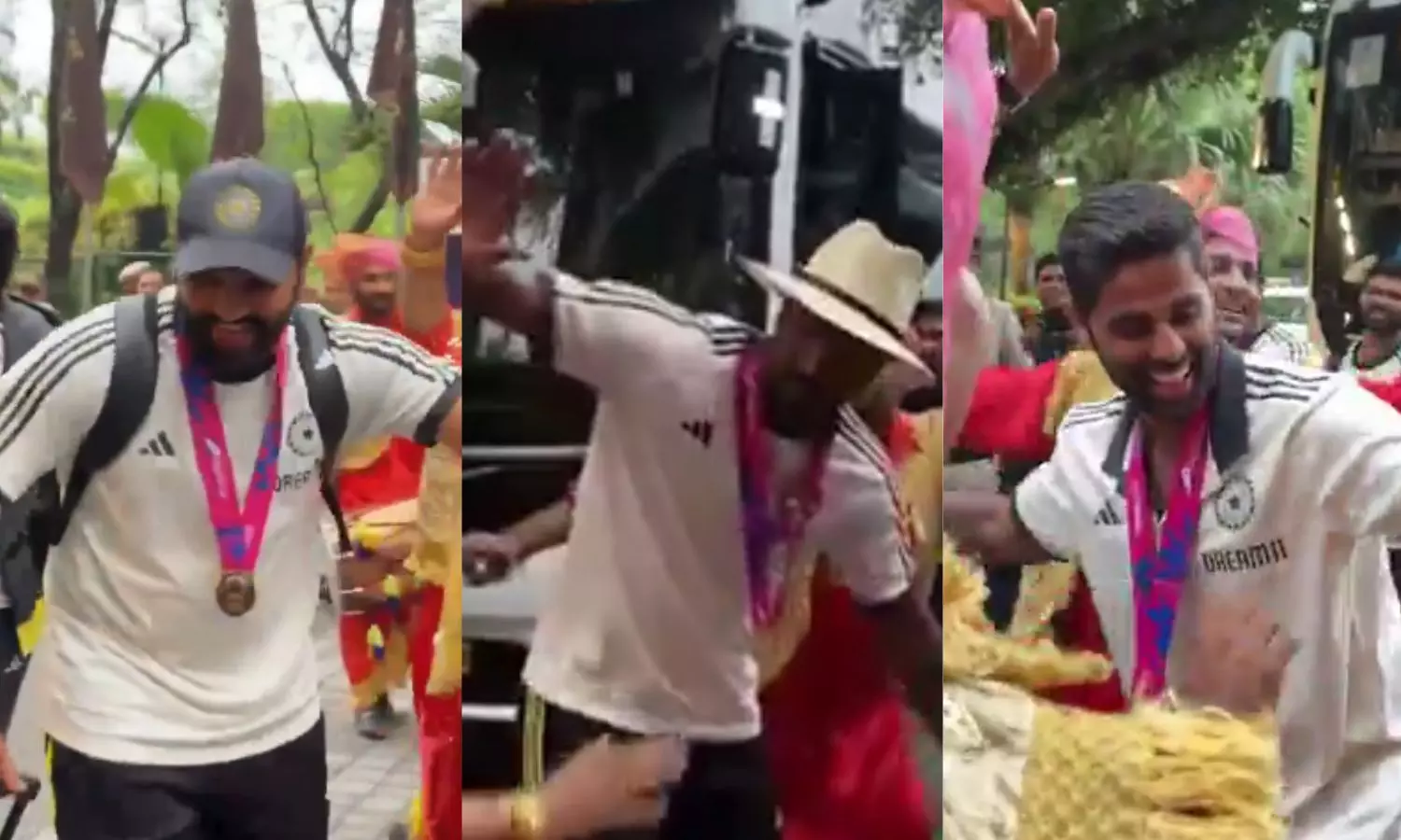 From Rohit to Pant: Heres how team India celebrated after landing in Delhi From Rohit to Pant: Heres how team India celebrated after landing in Delhi