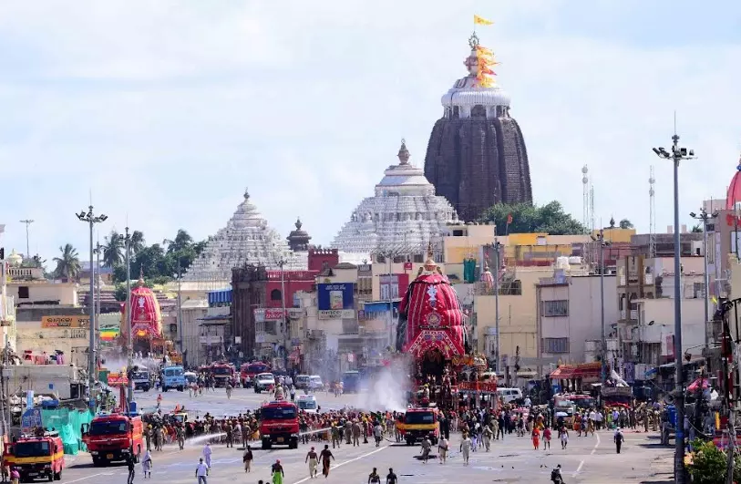 Ratna Bhandar of Puri Jagannath temple reopened for shifting of valuables Ratna Bhandar of Puri Jagannath temple reopened for shifting of valuables