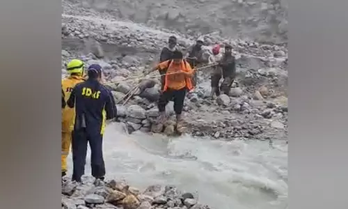 Temporary bridge collapse in Uttarakhand leaves pilgrims stranded, two washed away