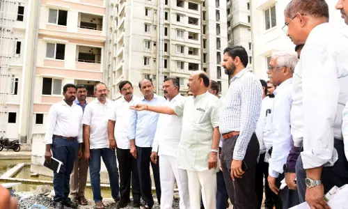 Residential Flats in Amaravati for MLAs and MLCs in Nine Months