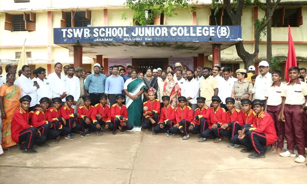 Students Must be Taught Importance of Green Cover: Seethakka