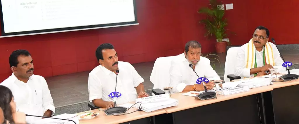 Health Minister Inspects Progress on 1,225-Bed Super Specialty Hospital in Mahabubnagar Health Minister Inspects Progress on 1,225-Bed Super Specialty Hospital in Mahabubnagar