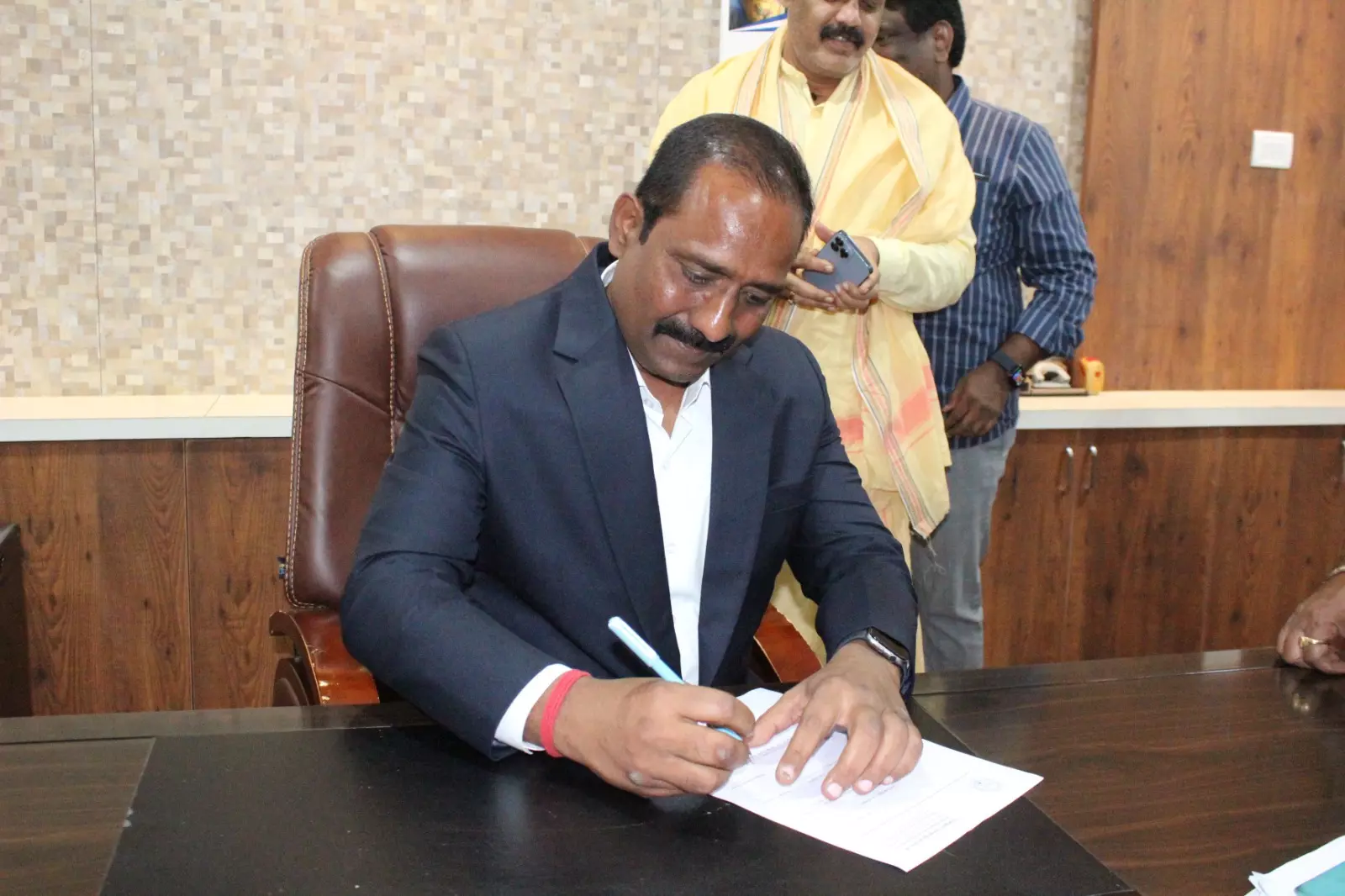 Six Persons Take Charge as Chairpersons