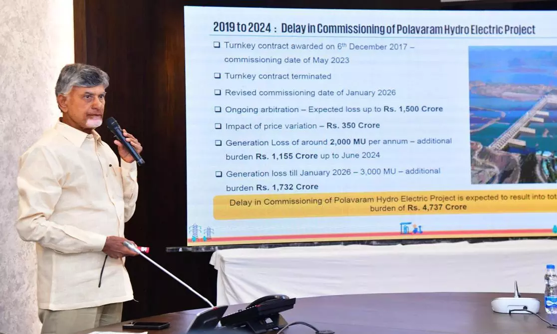 Power sector to be strengthened with Centre’s help, focus on tariff control: CM Naidu Power sector to be strengthened with Centre’s help, focus on tariff control: CM Naidu