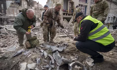 Russias Heaviest Bombardment Of Kyiv In 4 Months Hits A Childrens Hospital