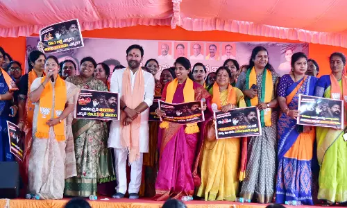 Kishan Reddy Slams Congress for Failing Women, Farmers in Telangana
