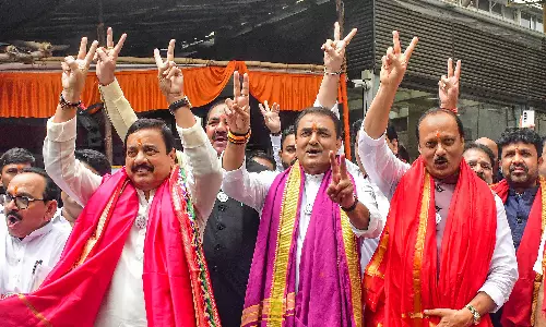 Ajit Pawar Seeks Siddhivinyak’s Blessings Ahead of His Party’s Mega Outreach Campaign