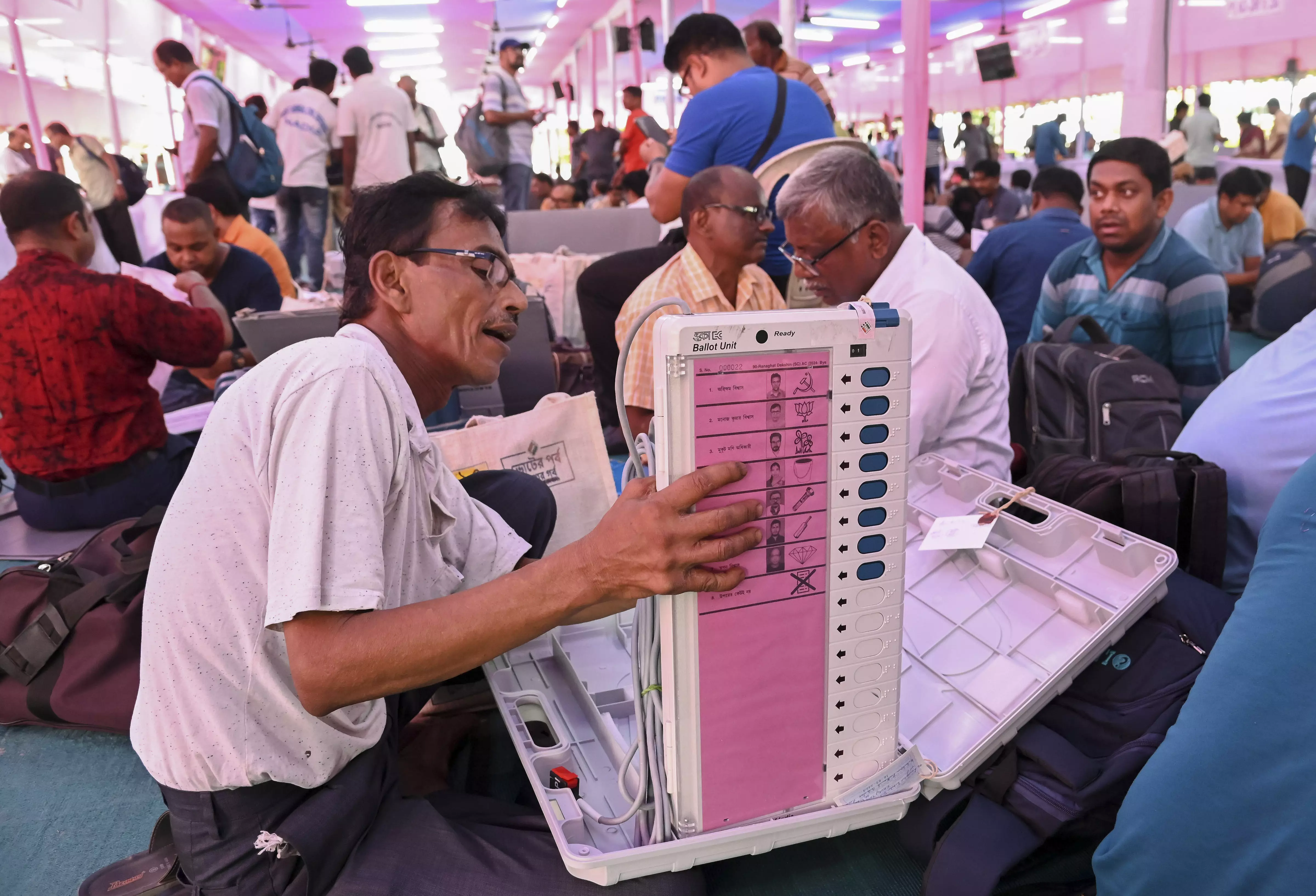 Assembly by-polls begin across 13 Assembly seats in 7 states Assembly by-polls begin across 13 Assembly seats in 7 states