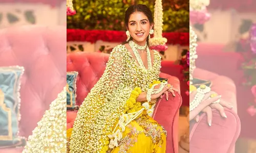 Haldi Ceremony Pictures of Bride-to-be Radhika Merchant