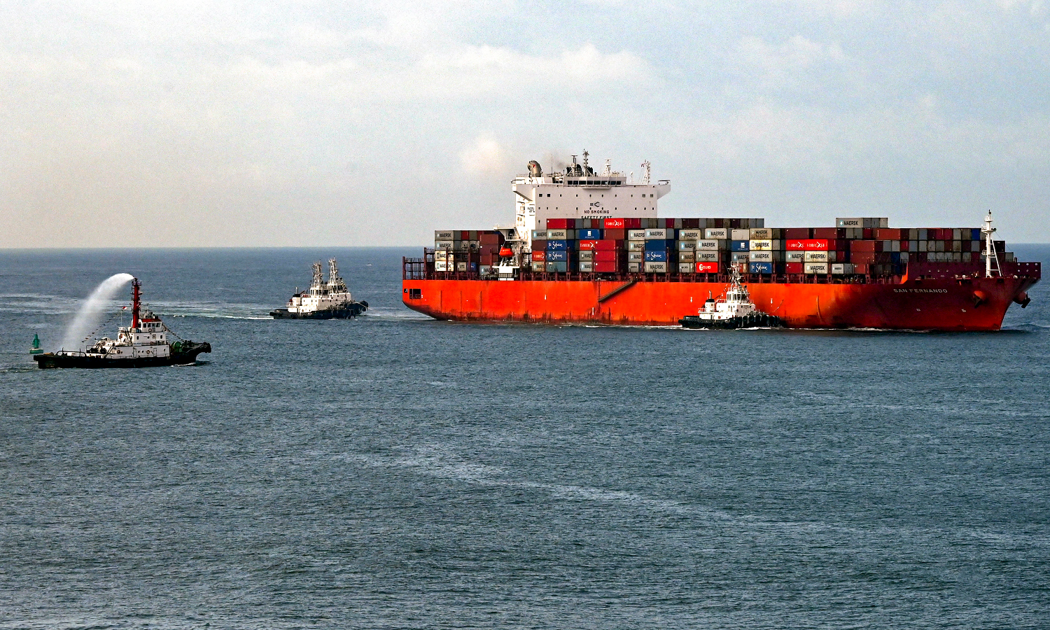 First mothership docks at Keralas Vizhinjam international transhipment port