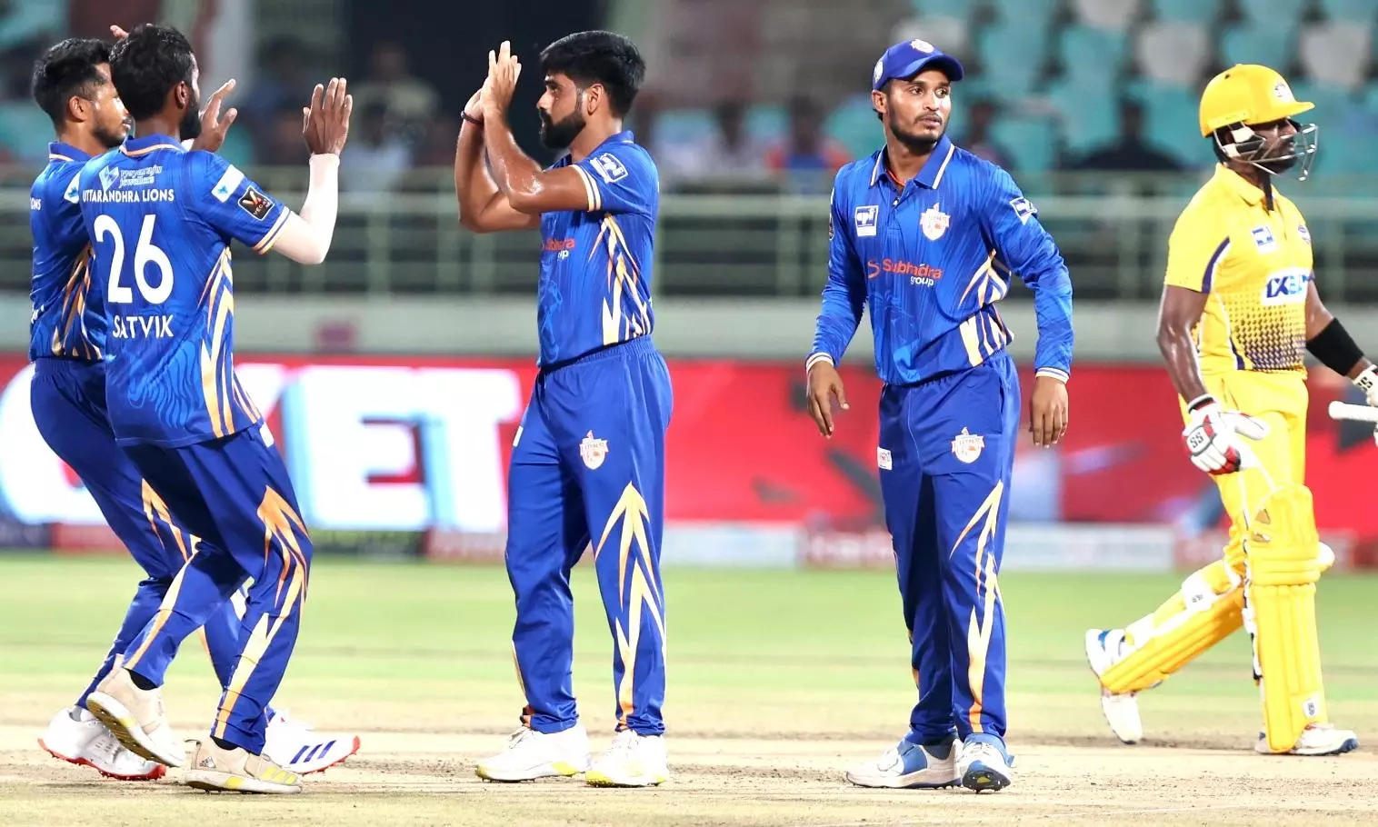 Rayalaseema Kings Go Down Against Uttarandhra Lions in Qualifier 1