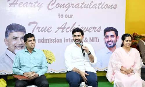 Lokesh orders probe into ganja menace in IIIT