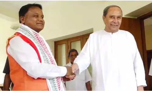 Naveen Pattnaik-Mohan Majhi Exchange Letters on Adap Mandap Mishap