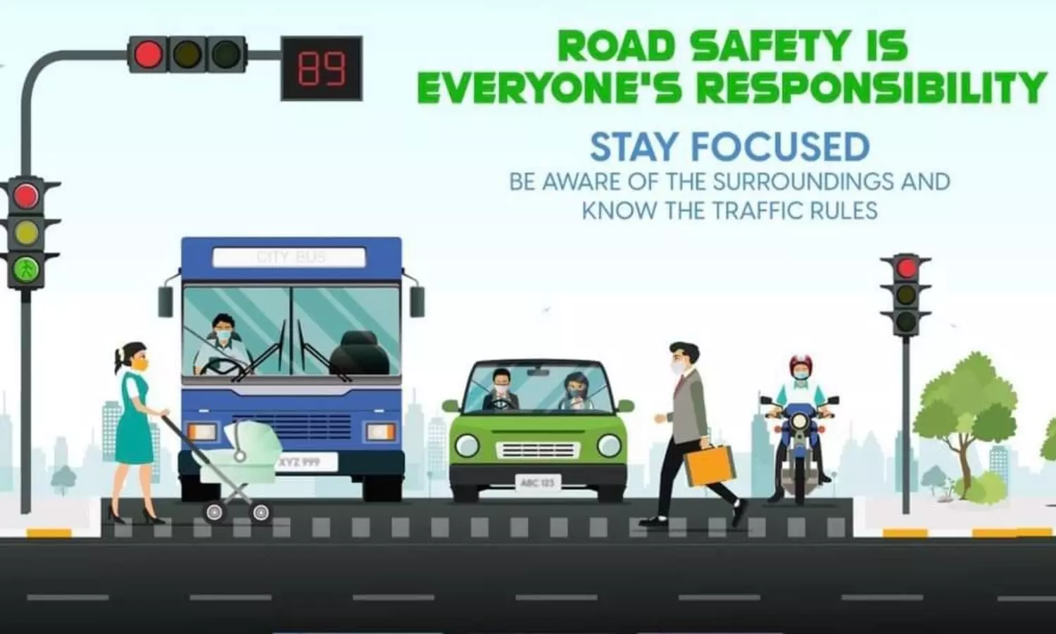 Krishna District: Campaign to prevent deaths in road accidents Krishna District: Campaign to prevent deaths in road accidents