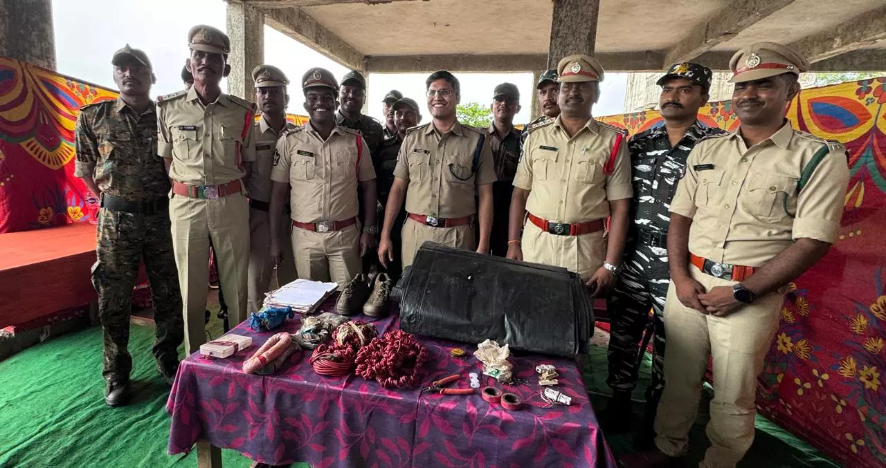 AP police unearth explosive dump at Kannavaram village near Vizag