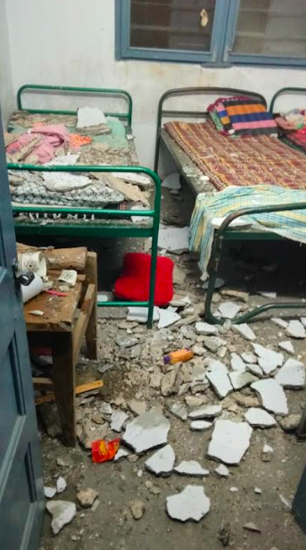 Telangana: Ceiling Collapse at Kakatiya University Hostel Sparks Protests
