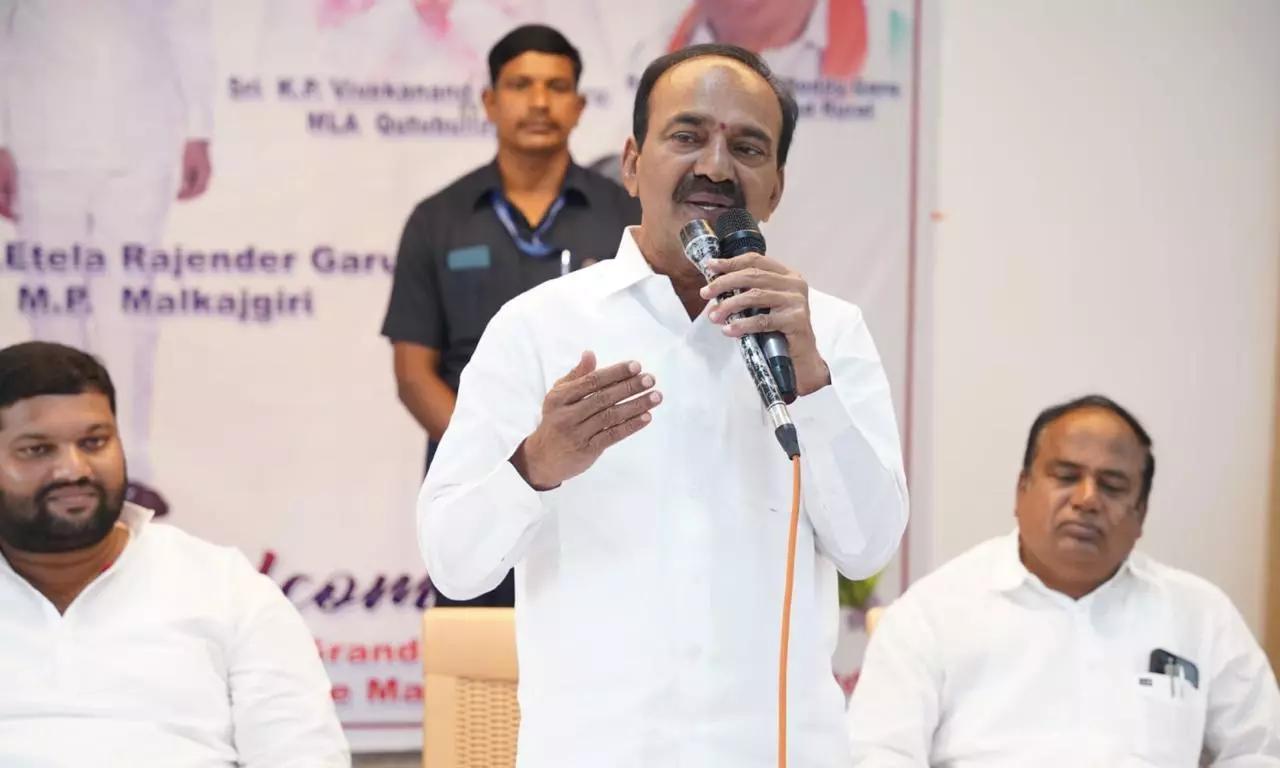 Telangana: BJP’s Etala Reflects on Political Leadership and Service Telangana: BJP’s Etala Reflects on Political Leadership and Service